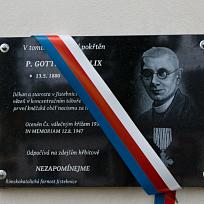 2020 - Pamětní deska P.Gottharda Felixe