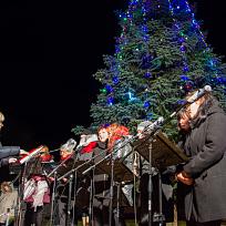 2018 - Slavnostní rozsvícení vánočního stromu v Kolovči